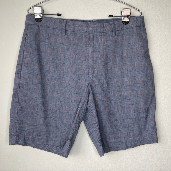 Banana Republic Aiden Club Glen Plaid Shorts - Picture 1 of 9